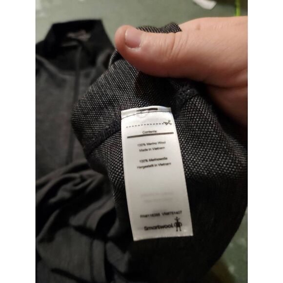 Smartwool Men's NTS Mid 250 Pattern Zip T Baselayer sz XL - Picture 3 of 4